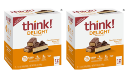 52% Off 12-Count 1.4-Oz think! Delight Keto Protein Bars  {Amazon} | $1 Each