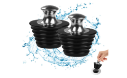 50% off 2Pack Bathtub Stopper at Amazon | Great for Kitchens Too!