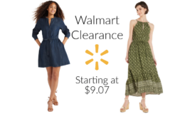 Gorgeous Dresses on Clearance at Walmart | Prices Starting at $9.07