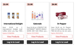 Over $150 in New ShopRite eCoupons -Save on Gatorade, Dr. Pepper, International Delight  & More