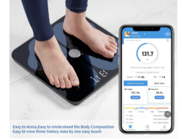 60% off Vitafit Body Fat Scale on Amazon | Hooks to your Phone!