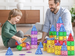 72% off Magnetic Tiles on Amazon | Great Value!