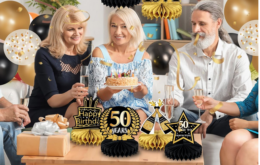 30% off Big Birthdays Decor on Amazon | 40th through 80th Birthday