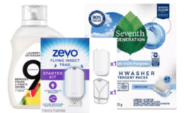 Buy 3 select Household items get $10 Target Gift Card | Zevo, Seventh Generation & 9 Elements!
