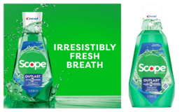 Scope Outlast Mouthwash 1 liter only $0.99 at CVS! (Reg. $6.59)