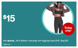 Target Circle Week Deal Deal of The Day | Women's Everyday Soft Ultra Leggings $15 (Reg. $25)