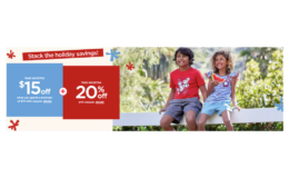 Kohl's Stacking Deal: $15 Off $75 + Extra 20% Storewide + Earn Kohl's Cash