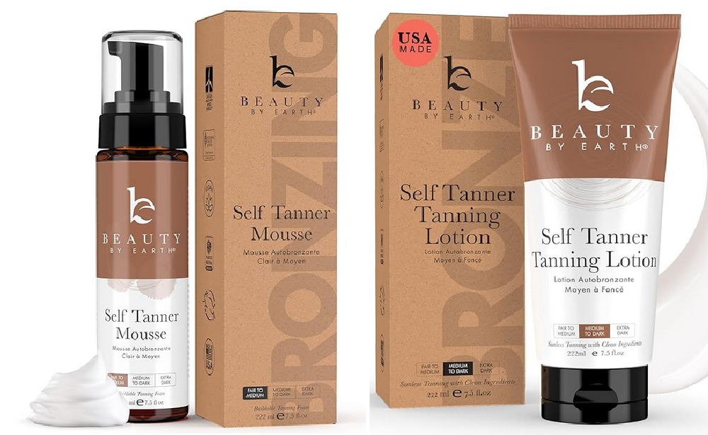 Beauty by Earth Self Tanners Prime Day Sale | Up to 35% off with Clean ...