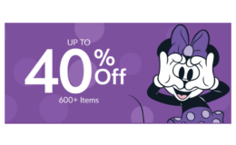 Disney Store Up to 40% Off 600+ items | Backpacks, Ears, Toys, and More