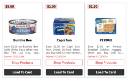 Over $250 in New ShopRite eCoupons -Save on Capri Sun, Bumble Bee, Perdue & More