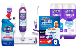 Pay $14.63 for $51.66 worth of Household Items at Target | Swiffer Power Mop & more!