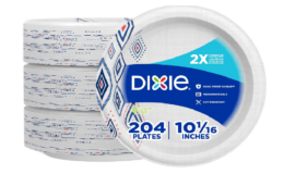 27% Off + $15 Credit Dixie Large Paper Plates 612 Count {Amazon}