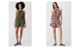 GAP Factory Clearance Sale | Halter Romper $14.99 (Reg. $60)