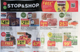 Stop & Shop Preview Ad for 9/6 Is Here!