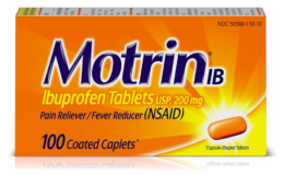 65% Off Motrin IB, Ibuprofen 200mg 100 ct. at Amazon