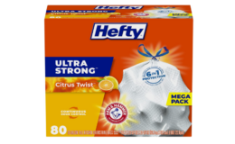 Stock Up Price! Hefty Ultra Strong 13 Gallon Trash Bags at Amazon | 4 Different Scents Available