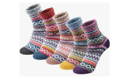 50% off Wool Socks 5 Pairs {Amazon}