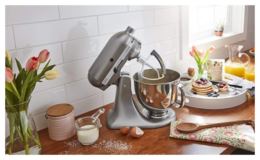 KitchenAid Value Bundle Artisan 5 Quart Tilt-Head Stand Mixer $239.99 (Reg. $479.95) at WOOT!