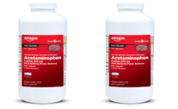 49% Off Amazon Basic Care Extra Strength Pain Relief, Acetaminophen Caplets, 500 mg, 1000 Count