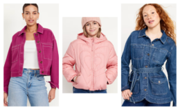 50% Off Outerwear at Old Navy for the Family