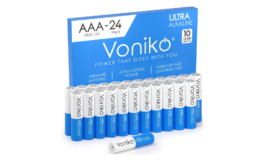 58% Off Voniko - Premium Grade AAA Batteries - 24 Pack