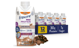 Stock Up Price! Ensure Max Protein Liquid Nutritional Shake with 30g of Protein (Pack of 12) | $1.32 a Bottle