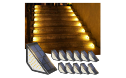 70% off Stair Lights 12Pack | Lights Up Walkways!