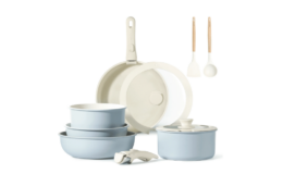 CAROTE 11pcs Pots and Pans Set $64.99 (Reg. $200) at Walmart