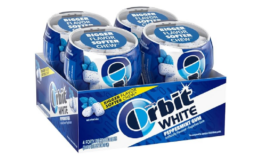 BOGO FREE ORBIT Gum White Peppermint Sugar Free 4 Bottles at Amazon | Hurry!