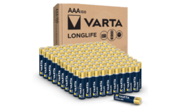 Stock Up Price! VARTA Longlife AAA Batteries (100 Pack) | 14¢ a Battery