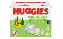 35% Off Huggies Natural Care Sensitive Baby Wipes, 288 Total Wipes {Amazon}