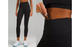 Lululemon Base Pace High Rise Black Leggings just $49 (reg: $98)