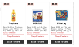 Over $325 in New ShopRite eCoupons -Save on Perdue, Frito-Lay, Tropicana & More