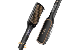 75% off Hair Straightener Brush on Amazon | Under $20