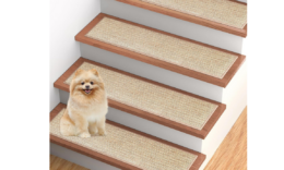 50% off 15pc Stair Tread on Amazon | Great for Slippery Stairs