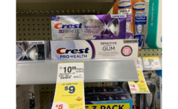 2 FREE Crest Premium Toothpaste + $0.50 MoneyMaker at Walgreens! Just Use Your Phone