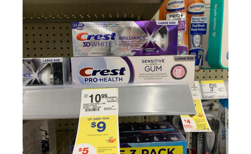 Crest Premium Toothpaste Just $0.50 Each At Walgreens! Just Use Your 