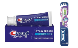 2 Free Crest Toothpaste or Oral B Toothbrushes at Walgreens!