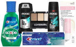 CVS Shopping Trip - $1.48 for $39.74 worth of Axe, Covergirl & Crest!