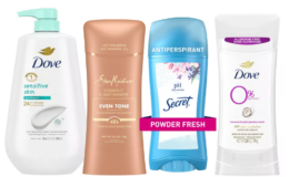 Half-Price Personal Care at Target! Pay $13.47 for $31 in Dove, SheaMoisture & Secret