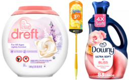 Half-Price Household at Target! Pay $16 for $33 in Dreft, Downy & Swiffer