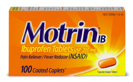 58% off + Extra 15% Off Motrin IB, Ibuprofen 100 Ct {Amazon}