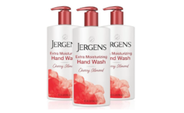 39% off Jergens Liquid Hand Soap Dispenser, 8.3 Ounces (Pack of 3) at Amazon | For Dry Hands