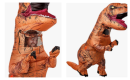 Amazon Prime Day Deals | 66% Off Rubie's Adult The Original Inflatable T-REX Dinosaur Costume