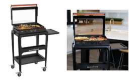 Walmart Deal Days| Blackstone E-Series 2-Burner 22" Electric Tabletop Griddle with Prep Cart $197 (Reg. $247)