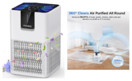 70% off Air Purifiers 1250 Ft² at Amazon!