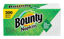 Still Available! 30% Off Bounty Paper Napkins, White, 1 Pack, 200 Sheets per Pack