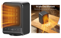 75% Off 1500W Portable Space Heater {Amazon}