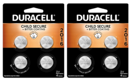 79% Off Duracell CR2016 3V Lithium Battery 4 pk