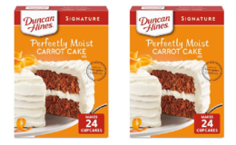 48% Off Duncan Hines Signature Perfectly Moist Carrot Cake Mix